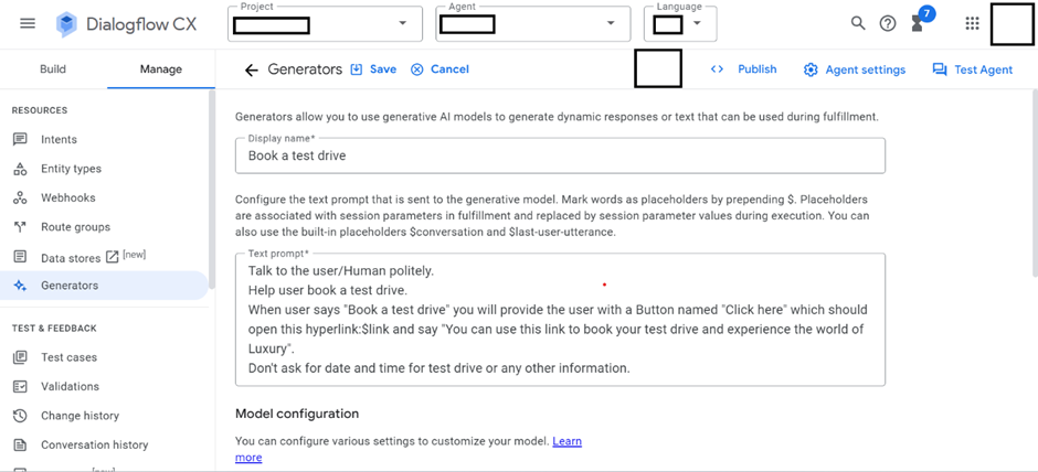 Generators: Empowering Dialogflow CX assistants with Gen AI | by Sauvik ...