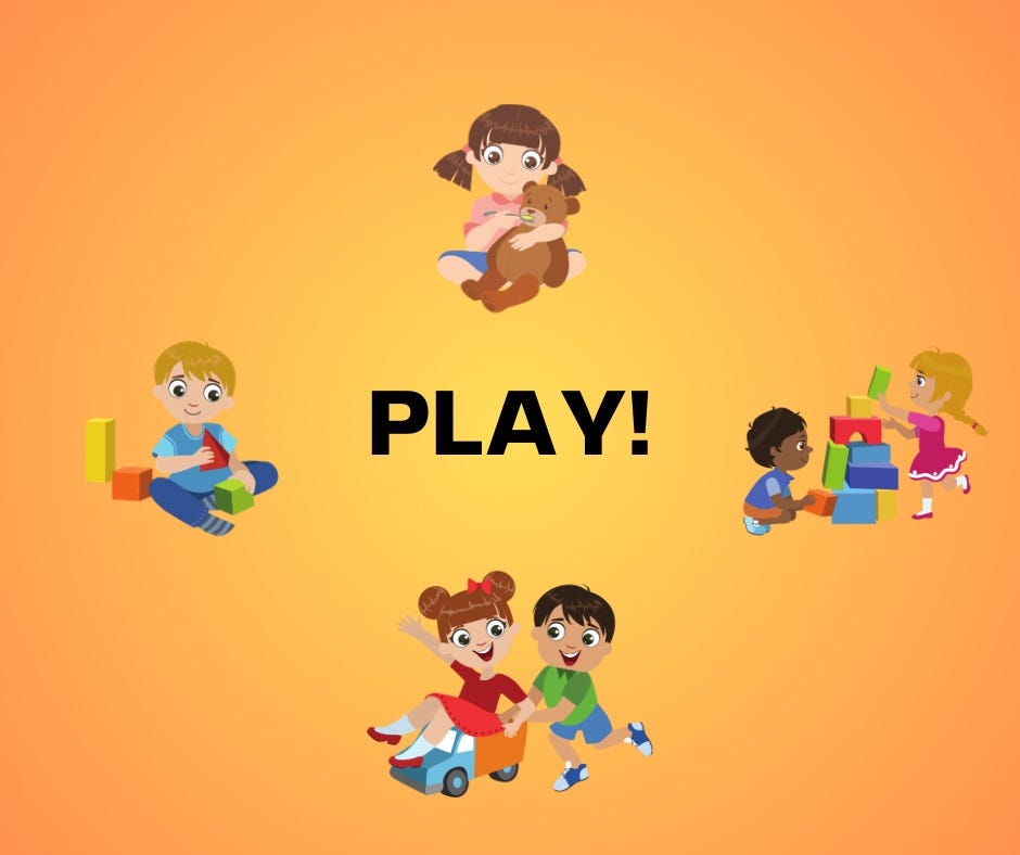 Types of Play. Let’s learn about the different types… by Emi Sano