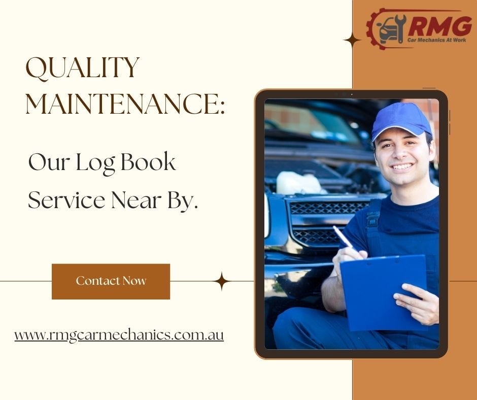Quality Maintenance Our Log Book Service Near By. RMG Carmechanics