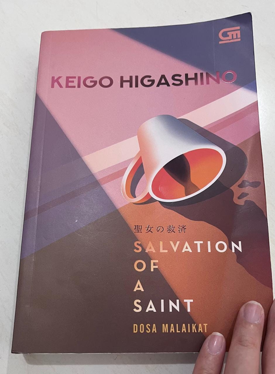 Salvation of A Saint karya Keigo Higashino, Dokumentasi Pribadi