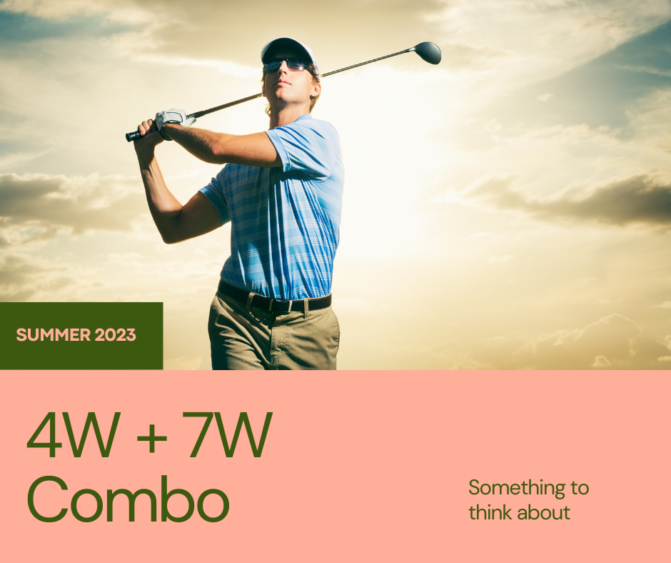 3 Wood + 5 Wood vs 4 Wood + 7 Wood by Andrew Knott Medium