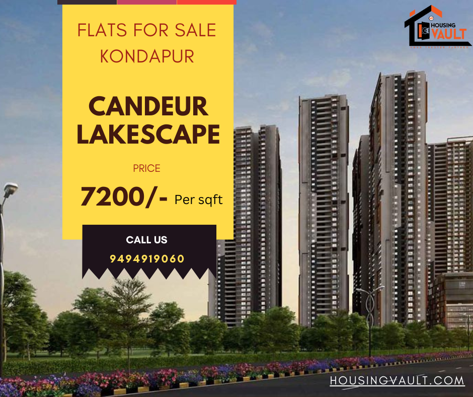 Flats for sale in on sale kondapur