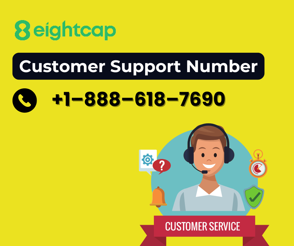 Call Us 📞 Eightcap Customer Support Number: +1–888–618–7690 | Live Chat 24/7 & Email Support😊