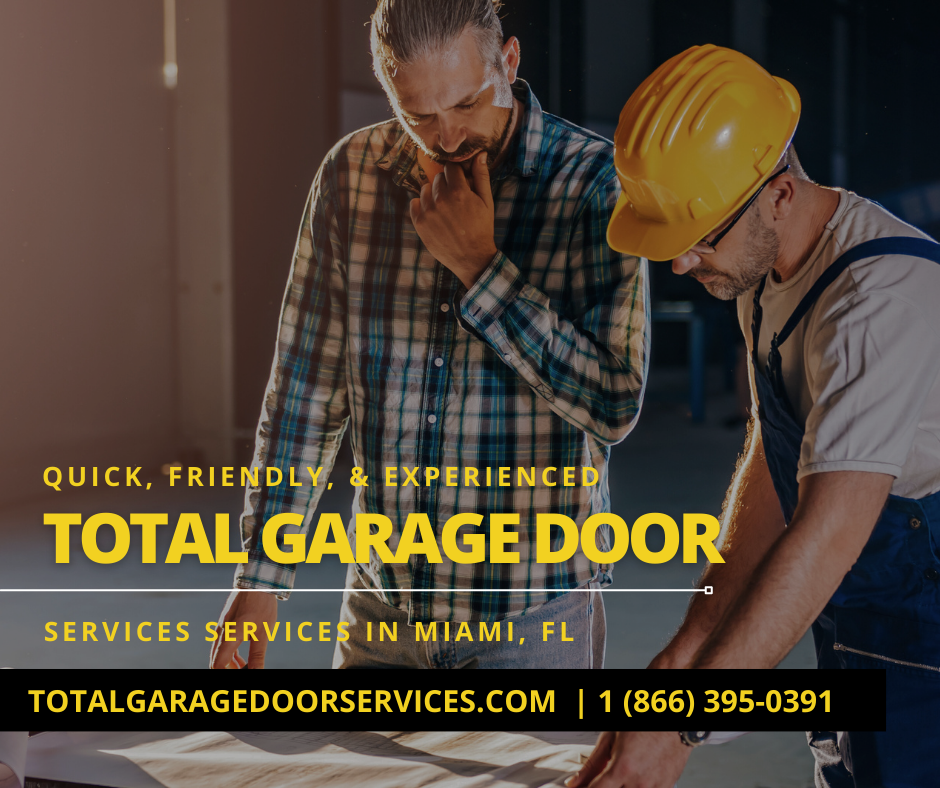Garage Door Repair in Miami. Total Garage Door is the most trusted
