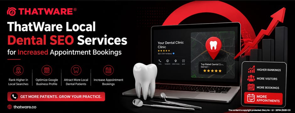 Local Dental SEO Solutions by ThatWare Revolutionizing Online Visibility for Modern Dental…