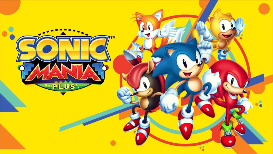 Jogo Nintendo Switch Sonic Mania Midia Fisica