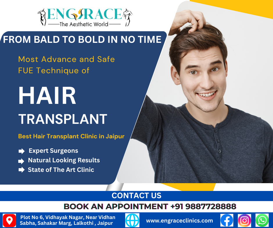 Hair Transplant in Jaipur. Hair Transplant Clinic in Jaipur by