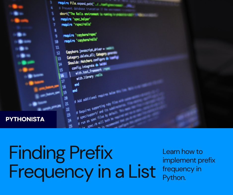 Finding Prefix frequency in a string List using Python | by Itexamtools ...