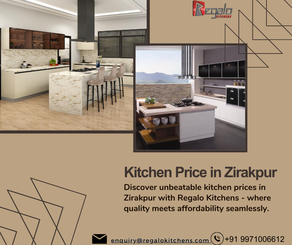 Kitchen Price in Zirakpur | Regalo Kitchens - Itnseo - Medium