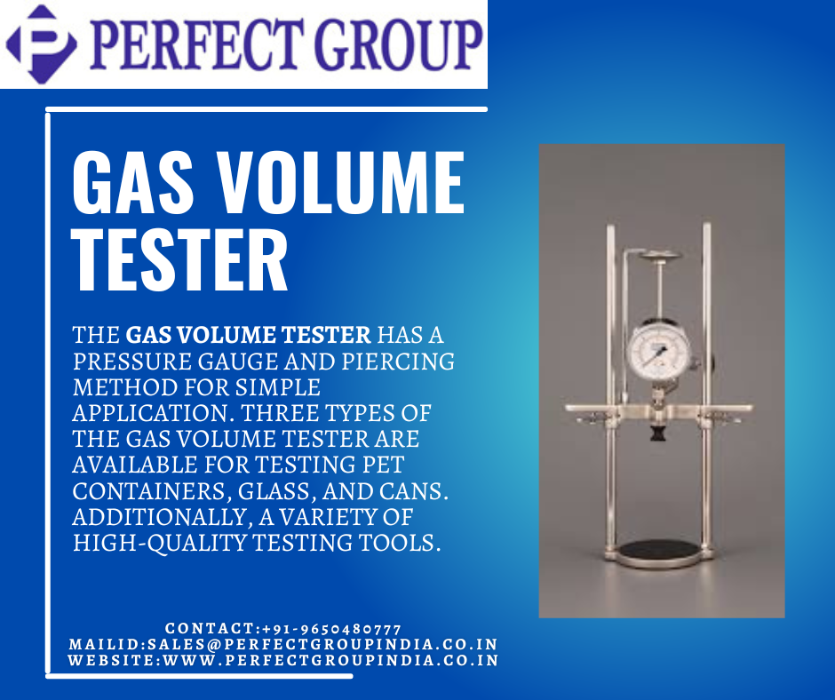 Gas volume tester Perfectgroupindia Perfectgroupindia Medium