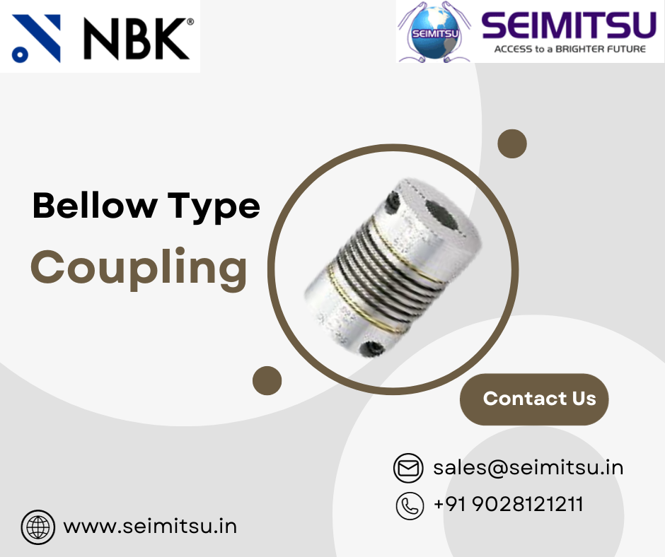 Flexible Bellow Couplings Coupling SupplierSEIMITSU by SEIMITSU Factory Automation Pvt. Ltd