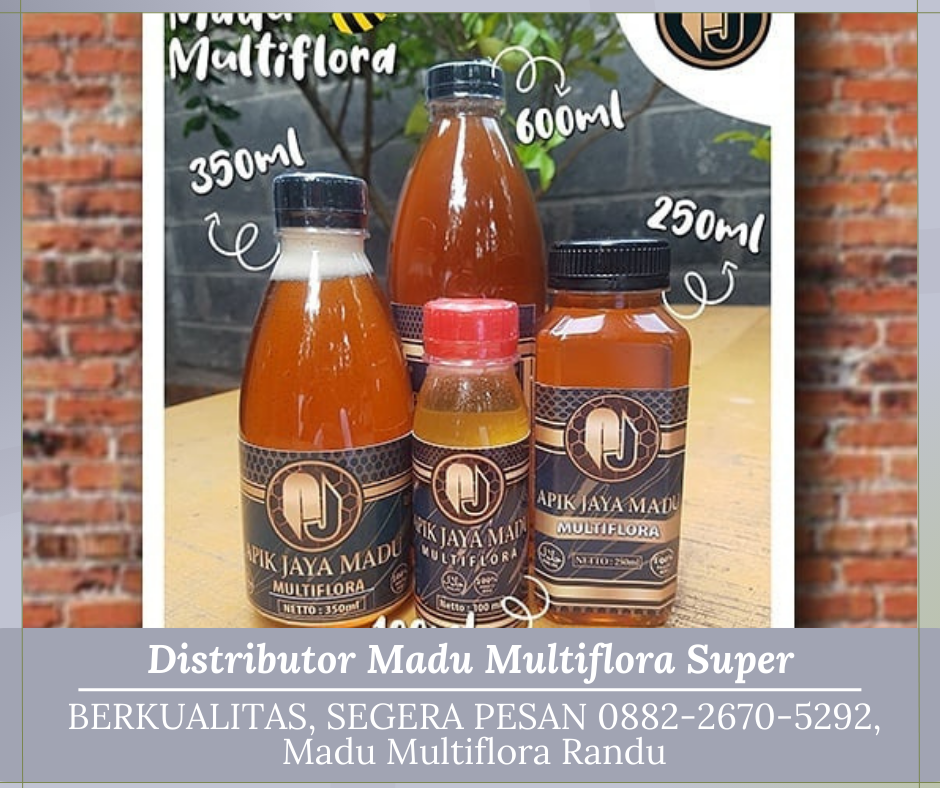 BERKUALITAS, SEGERA PESAN 0882–2670–5292, Madu Multiflora Randu | by