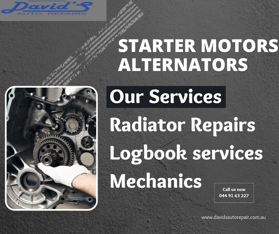 Starter Motors Alternators — Davids Auto Repair David Auto repair