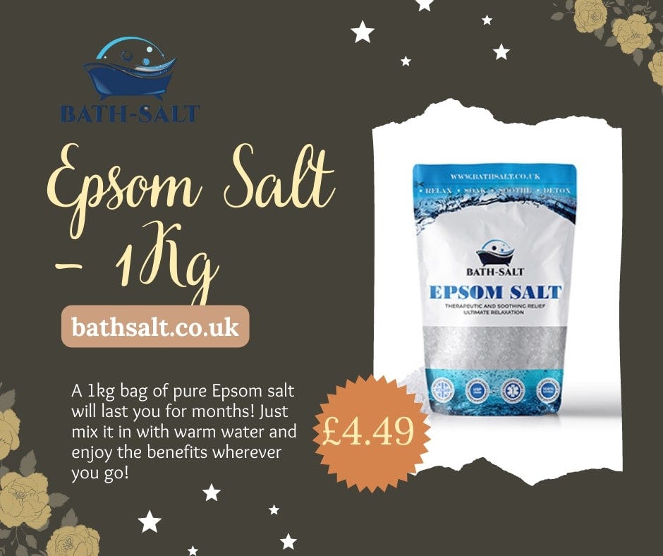 Epsom Salt Bath — Bath Salt Bathsalt Uk Medium