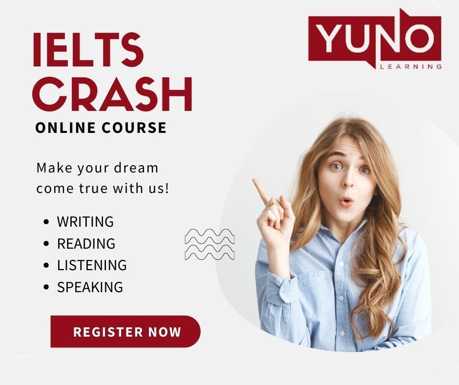 Are You Ready to FastTrack Your IELTS Preparation with a Crash Course by Yuno Learning Medium