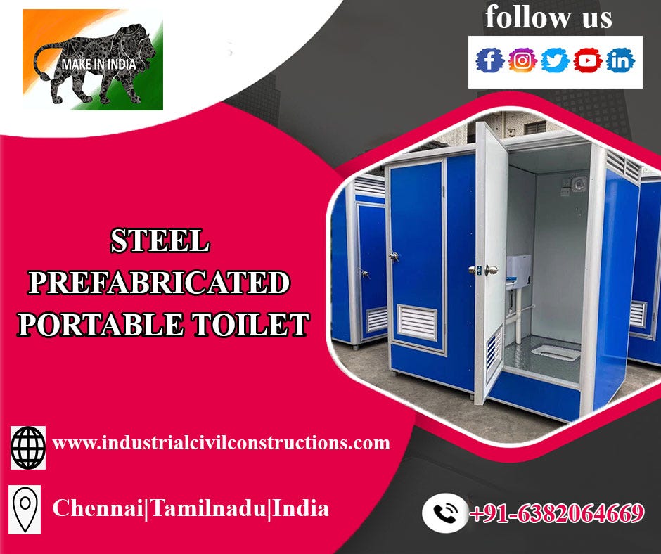 Prefab Toilet Container Manufacturers Chennai Tamilnadu Kerala