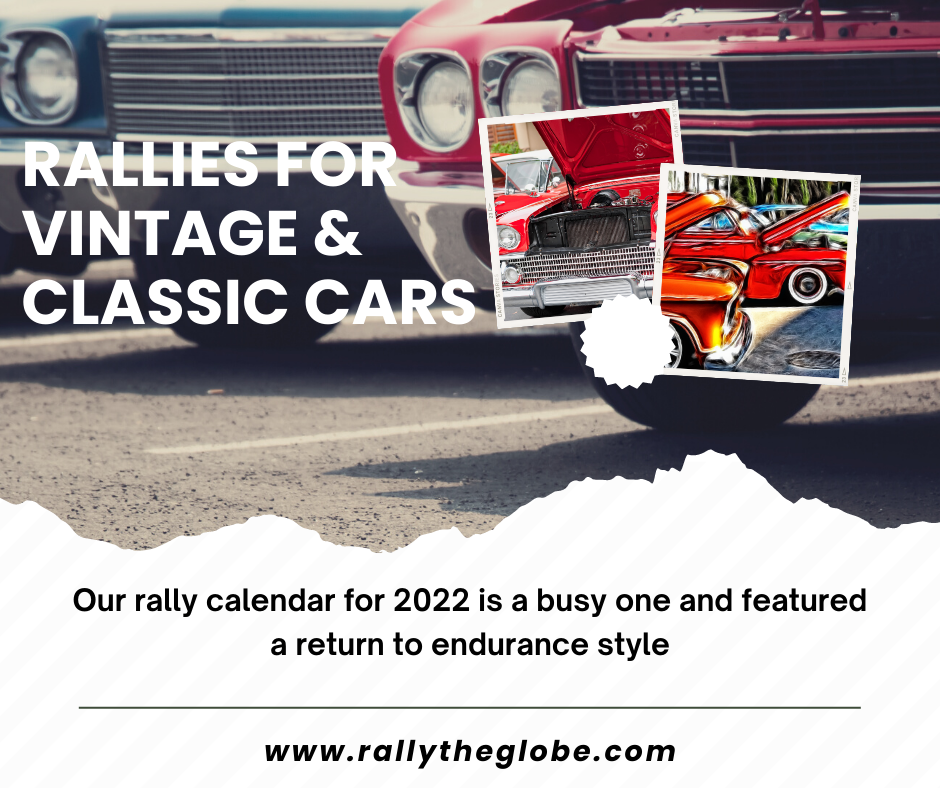 Vintage & Classic Car Rally Adventures - Rally The Globe - Medium