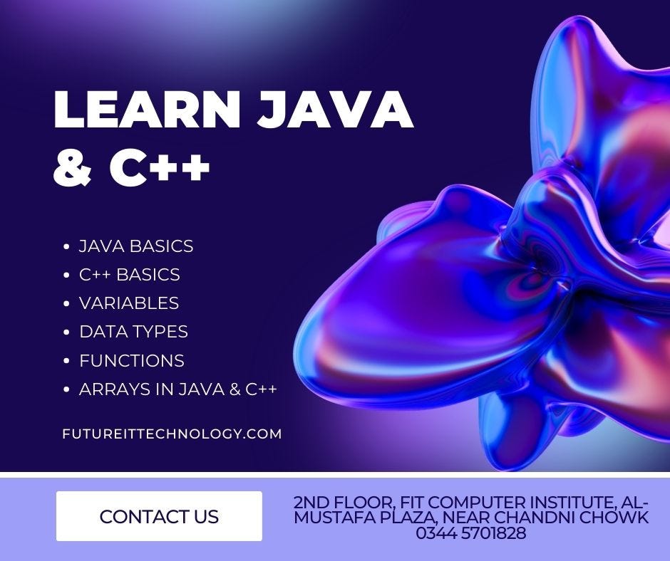 Learn Java & C++ Course In Rawalpindi Islamabad | by FIT Computer ...
