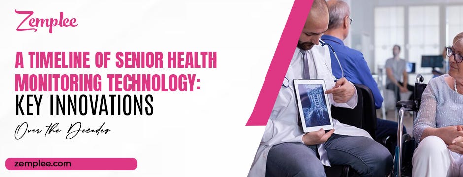 A Timeline of Senior Health Monitoring Technology: Key Innovations Over the Decades