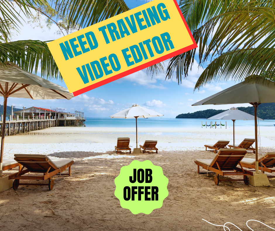 video editor needed.