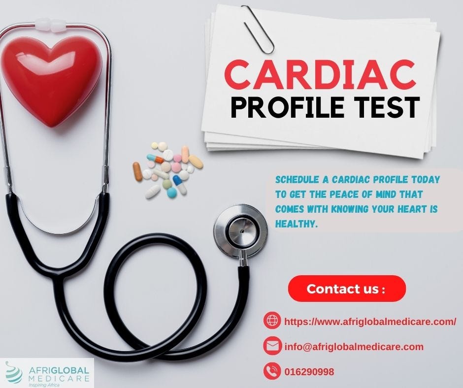 To monitor the overall functioning of the heart cardiac profile test is used. Schedule a cardiac
