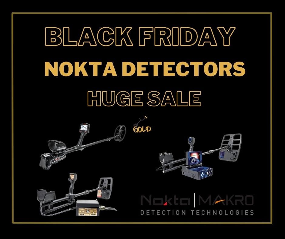 Nokta Detectors Black Friday Sale - Destination Gold - Medium