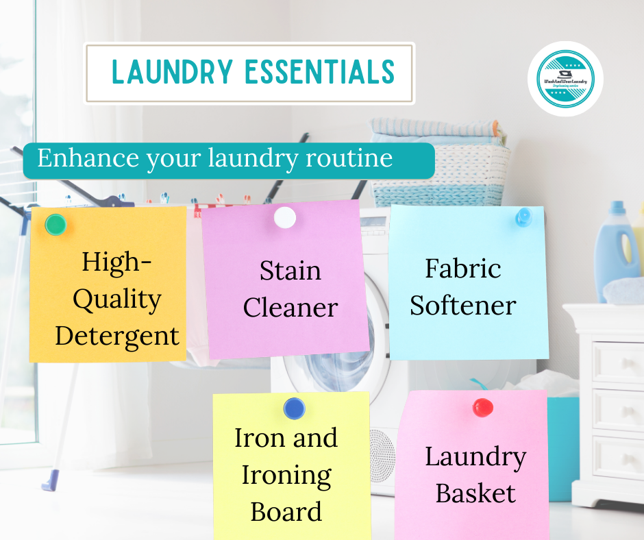 What are the musthave laundry essentials for an efficient and