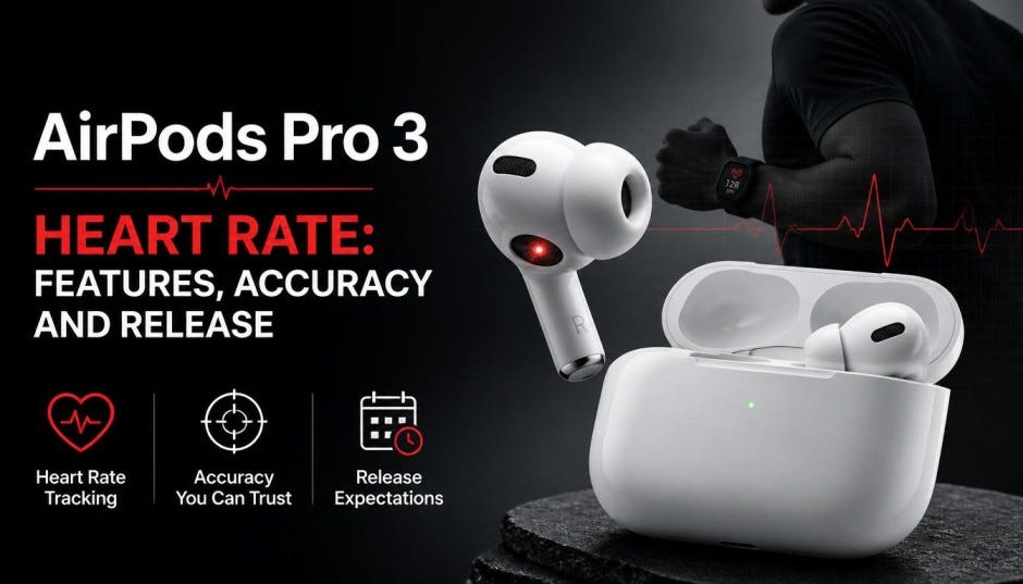 AirPods Pro 3 Heart Rate: Features, Accuracy And Release