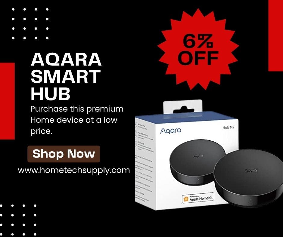 Enhance Your Home Security with the Aqara Smart Hub M2 Home Bridge for  Alarm System, by Home Tech Supply