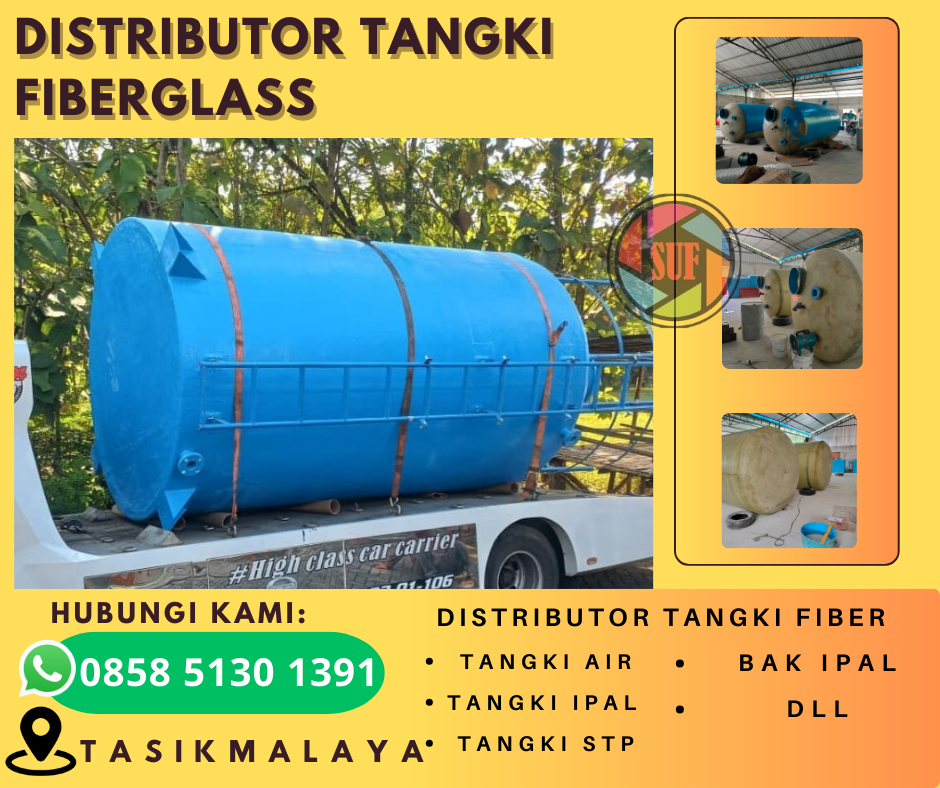 HP/TELP 0858 5130 1391 — Penawaran Harga Menarik Tangki FRP & IPAL Fiberglass di Tasikmalaya