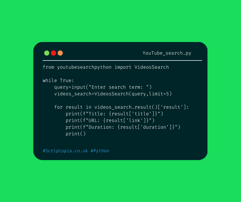 python-retrieve-youtube-search-results-scriptopia-medium