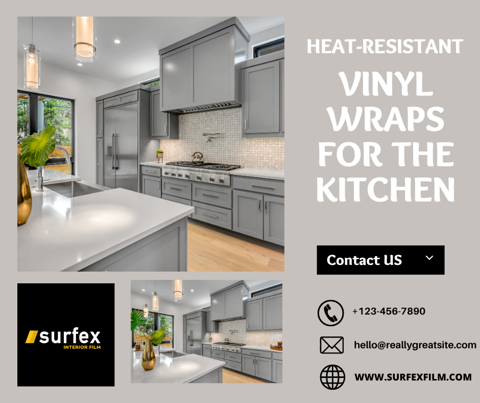 Transform Your Kitchen with Heat Resistant Vinyl Wraps for Your  Countertops., by Surfexfilm