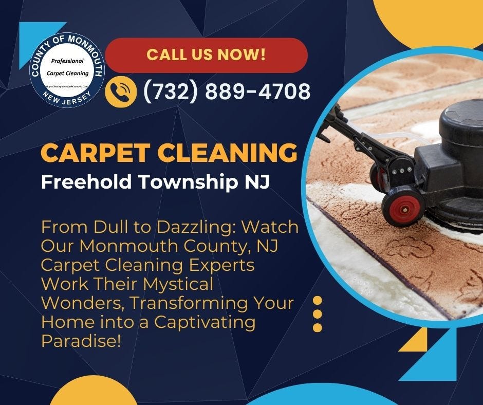 Carpet Cleaning Freehold Township NJ by Carpetcleaningmonmouthcounty