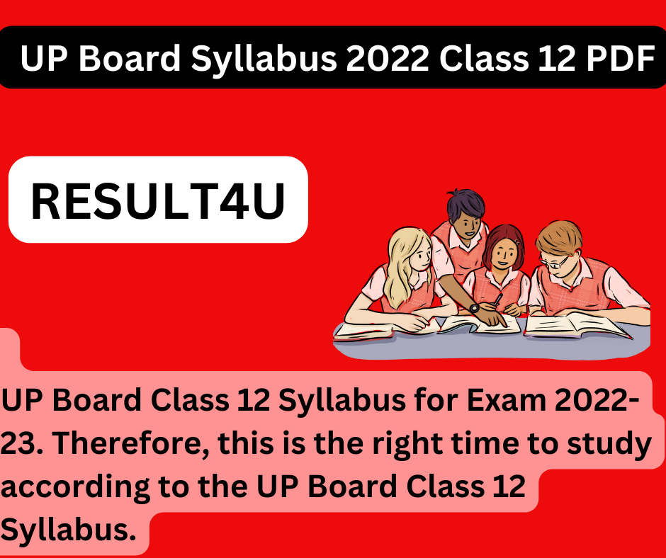 UP Board Syllabus 2022 Class 12 PDF Amit kumar Medium