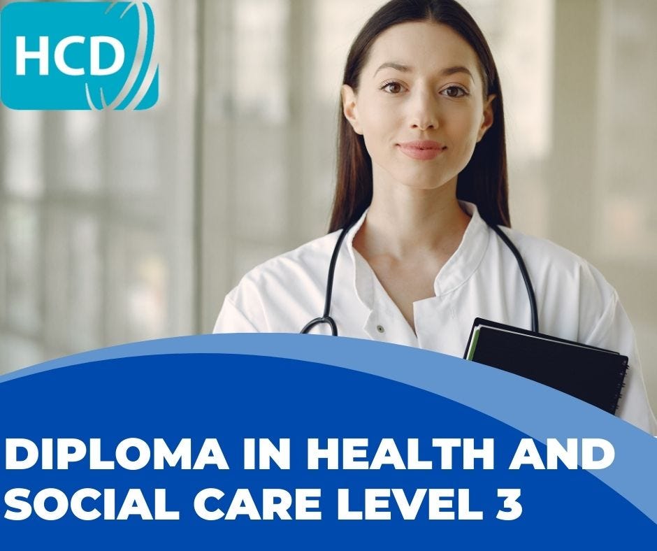 Benefits of diploma in health and social care level 3 by healthcare
