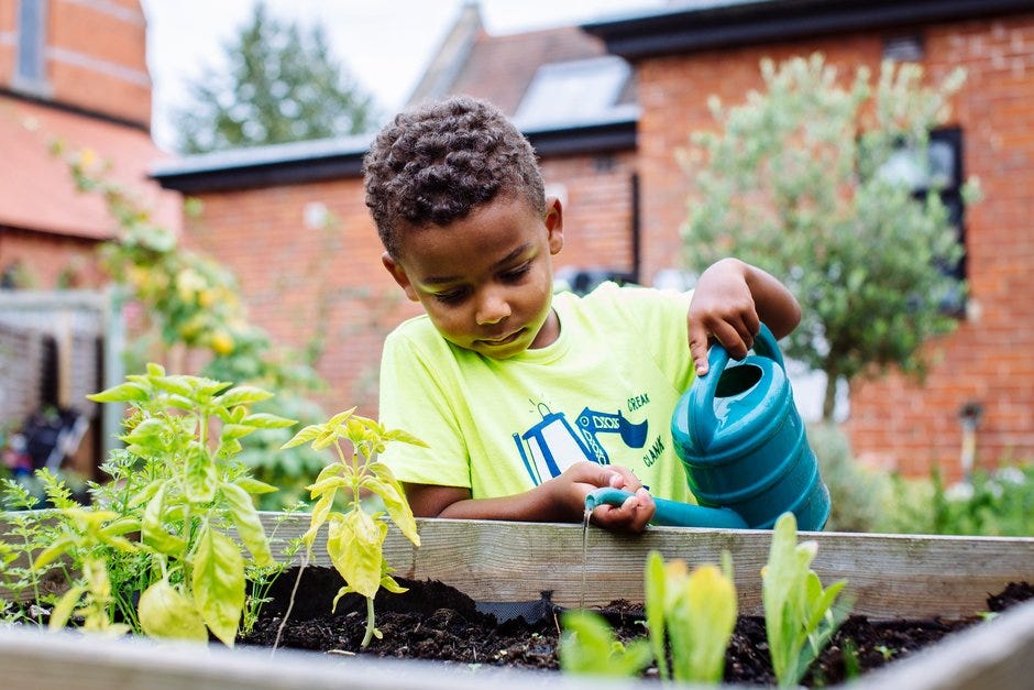 Children and Plants. That children should learn how to grow… | by ...