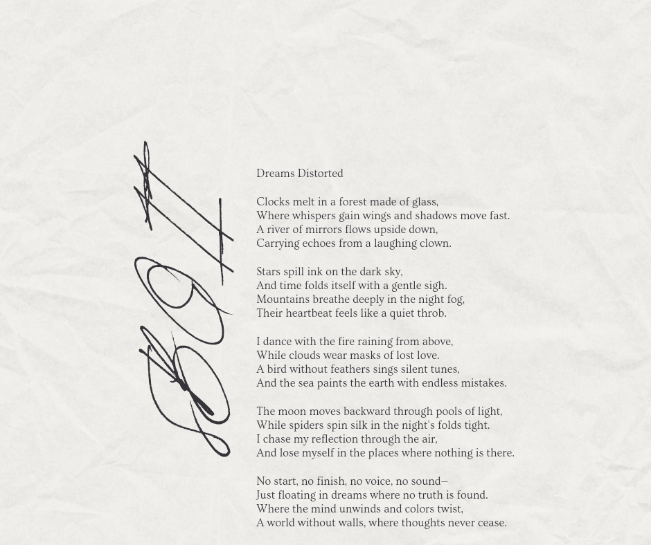 Dreams Distorted. Clocks melt in a forest made of glass… by SIR