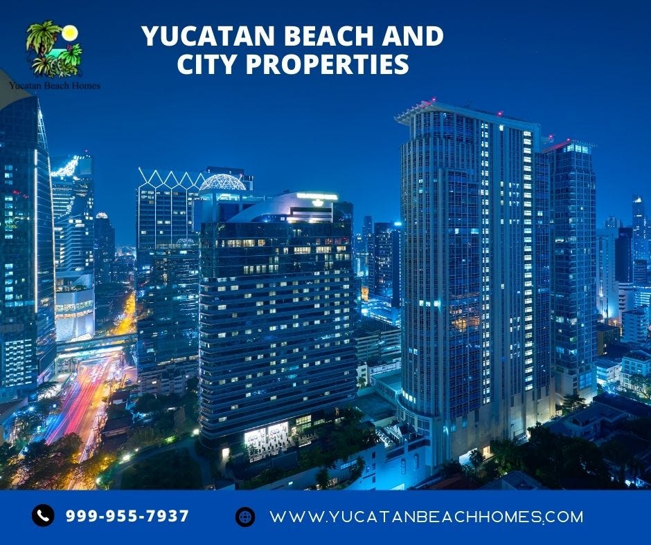 Yucatan Beach And City Property