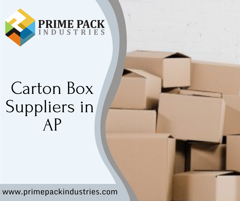 Carton Box suppliers in ap. Corrugated boxes are basically utilized… | by  Primepackindustry | Medium