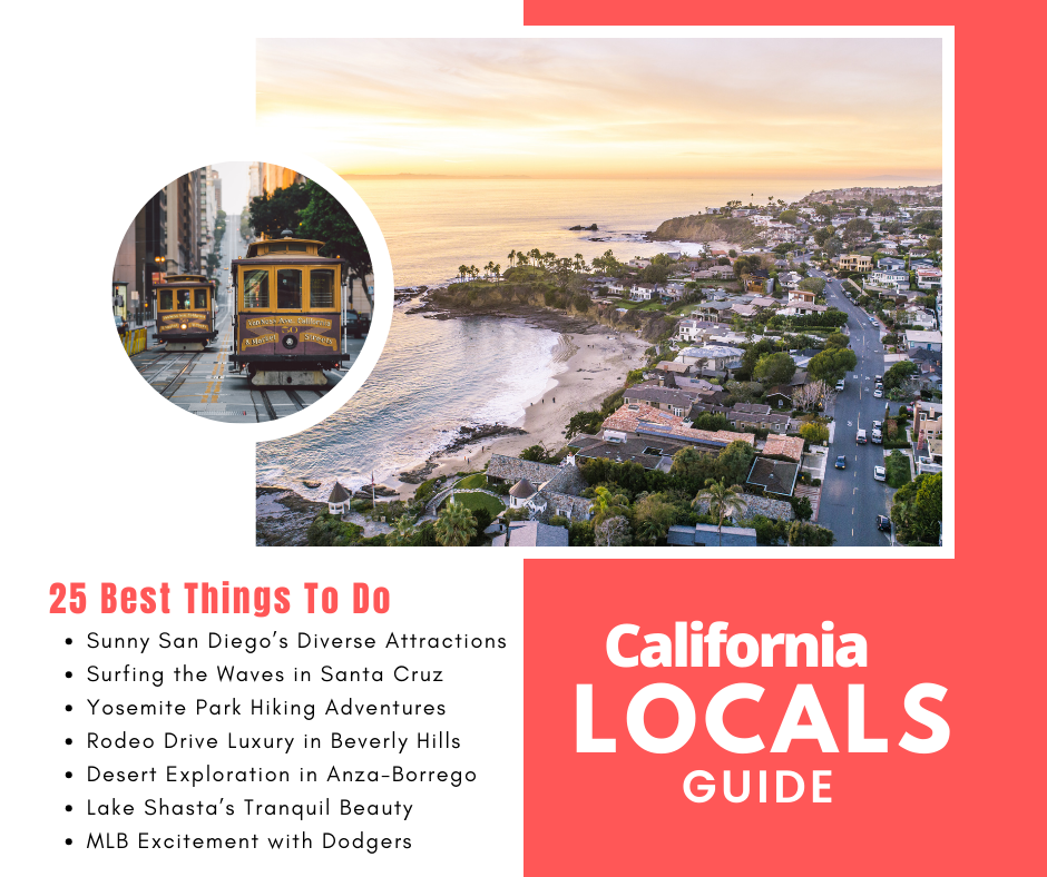 CALIFORNIA Locals 25 BEST Things To VISIT in California gOOm gOOm