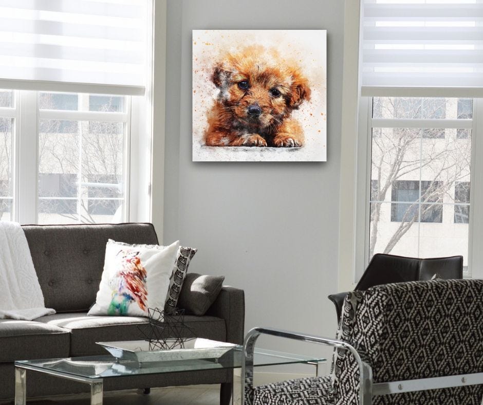 amazing-ideas-to-create-a-pet-wall-art-gallery-in-your-home-by-canvas