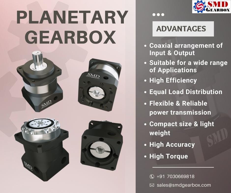Best Gearbox Suppliers In Pune SMD Gearbox Sonal Medium
