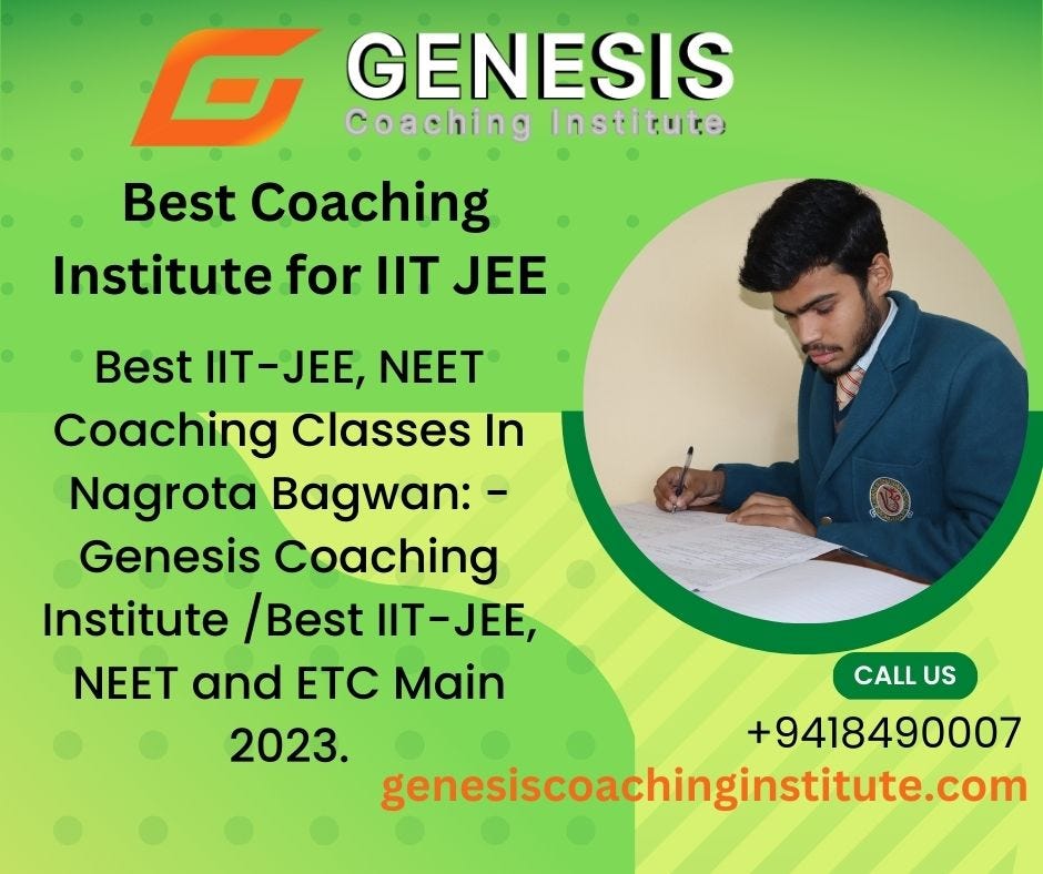 Best Coaching Institute for IIT JEE 