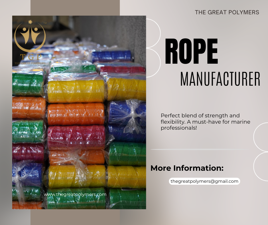 2mm fishing application pe rope manufacturing company-THE GREAT POLYMERS/INDIA