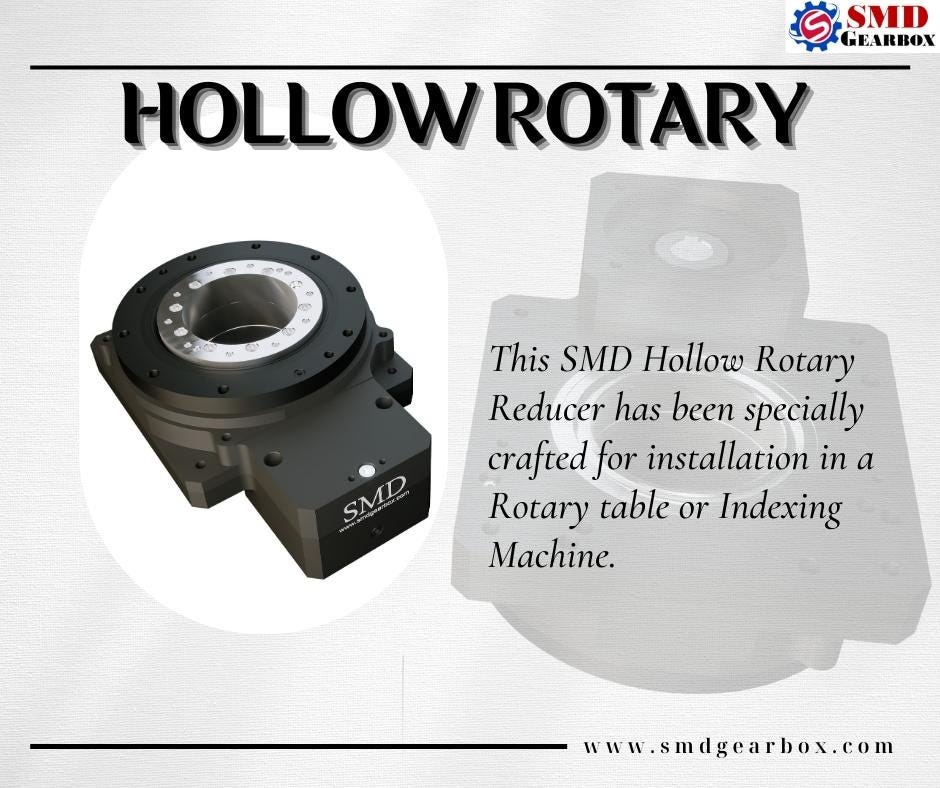 Hollow Rotary Gearbox Suppliers In Pune SMD Gearbox Sonal Medium