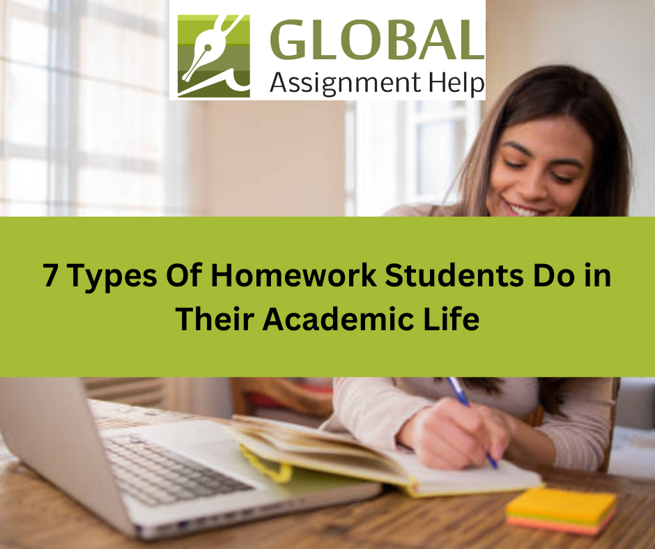 7 types of homework