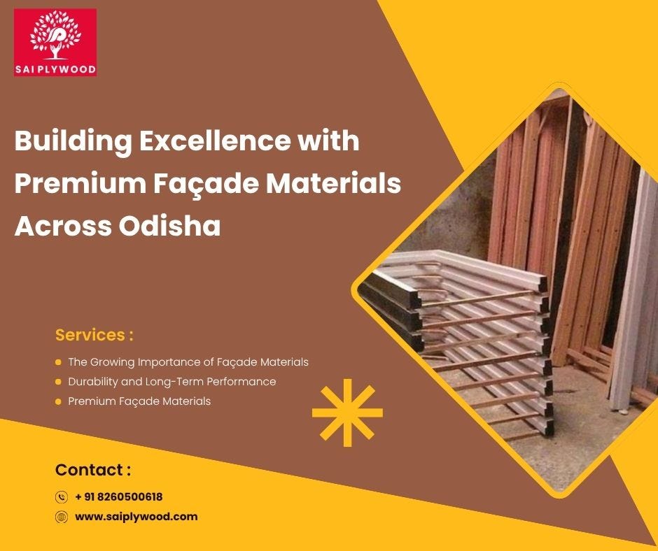 Building Excellence with Premium Façade Materials Across Odisha