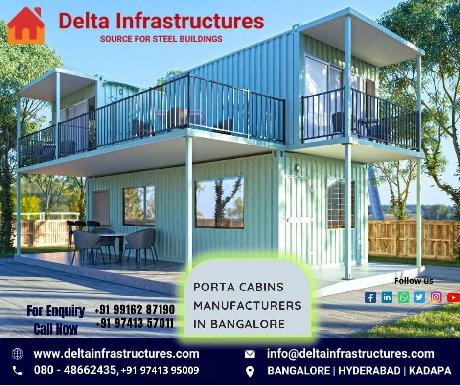 Container Home Manufacturers in Bangalore DELTA INFRASTRUCTURES Medium