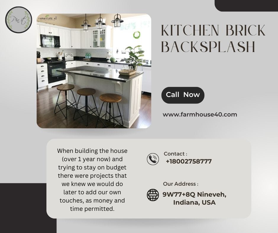 Transform Your Kitchen With A Stunning Brick Backsplash Dhome Medium   1*nKDJU7ASzCqLN9bQmWQn W 