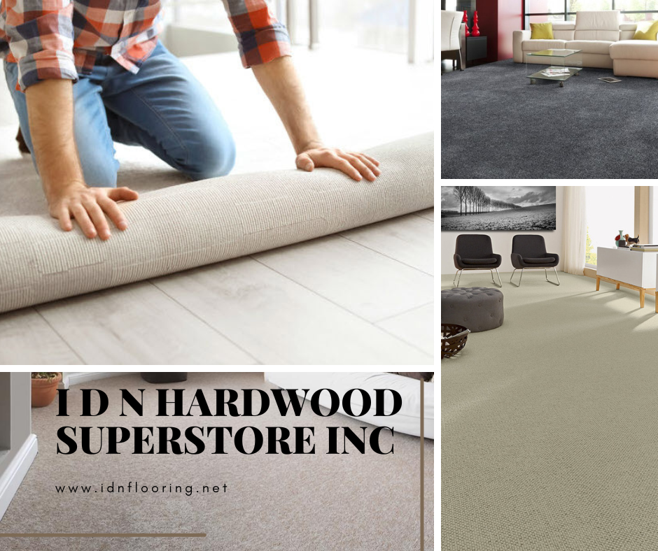 3 Easy steps to install your own carpet. by IDN HARDWOOD & CARPET